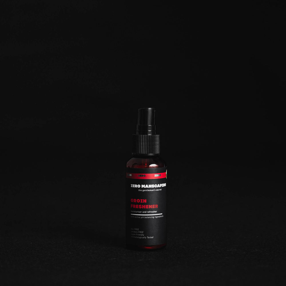 Groin Freshener - Cooling Cologne Spray for Groin Care by Zero Manscaping
